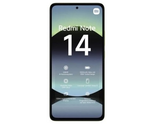 XIAOMI Redmi Note 14 6,67" 256GB 8GB Green